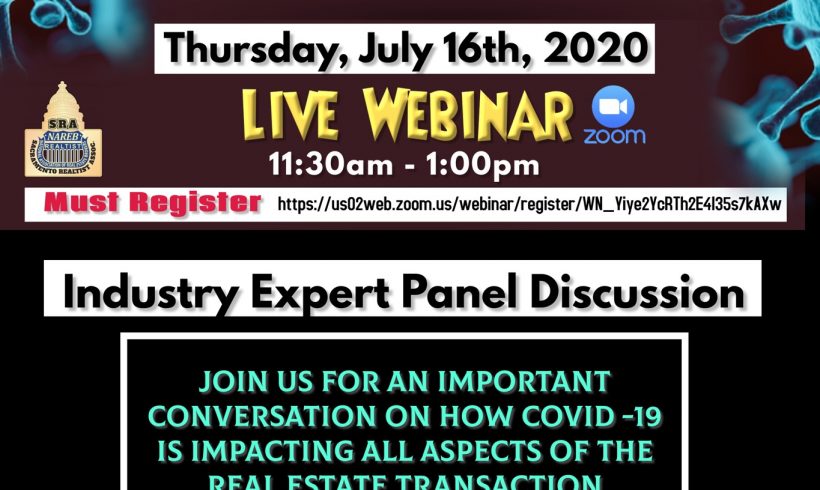 July Webinar – COVID-19 Real Estate News You Can Use!