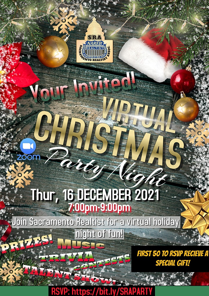 Virtual Christmas Party Night